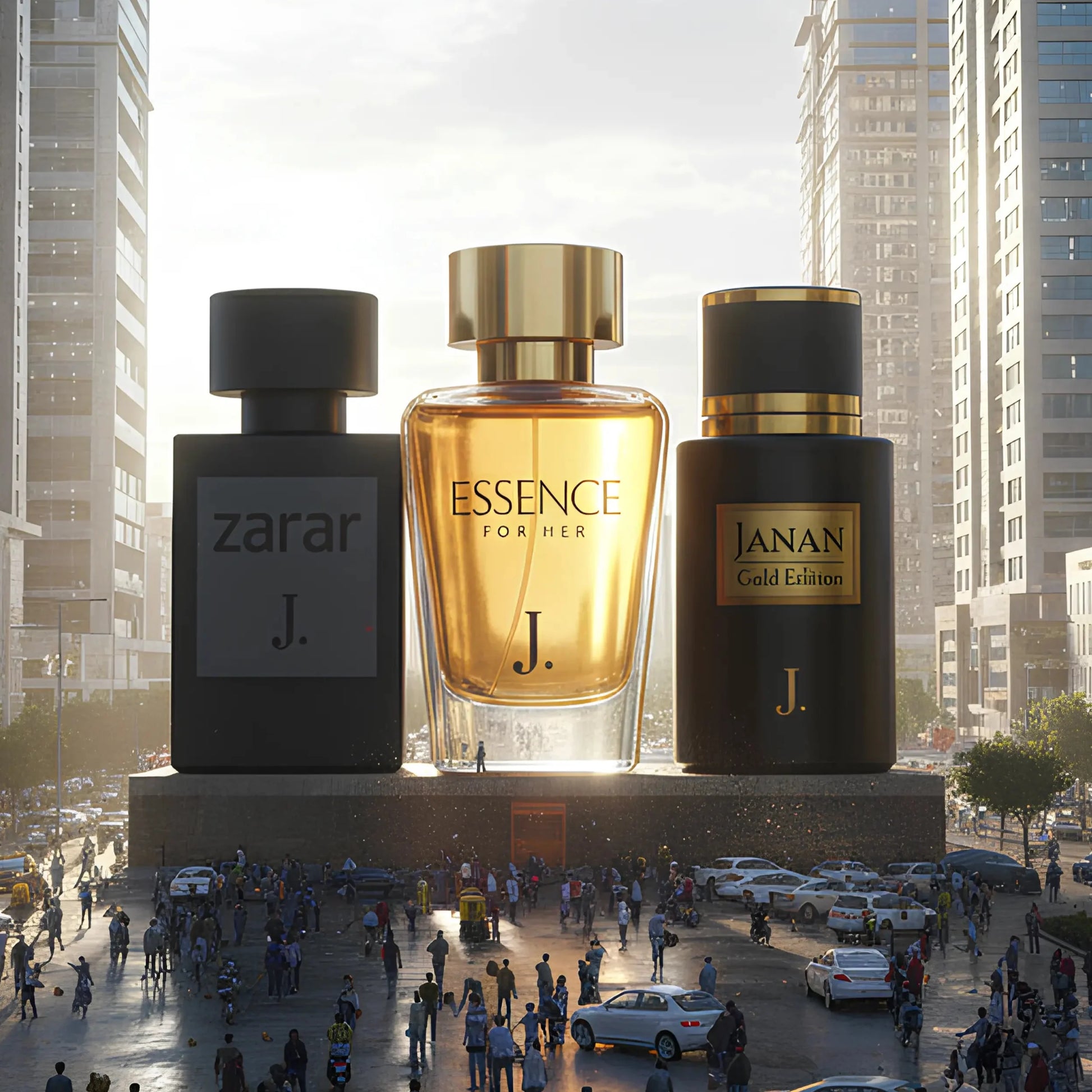 janan by j., zarar by j., and essence by j. deal pack in affordable price in pakistan